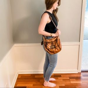 Fossil Crossbody Leather Bag